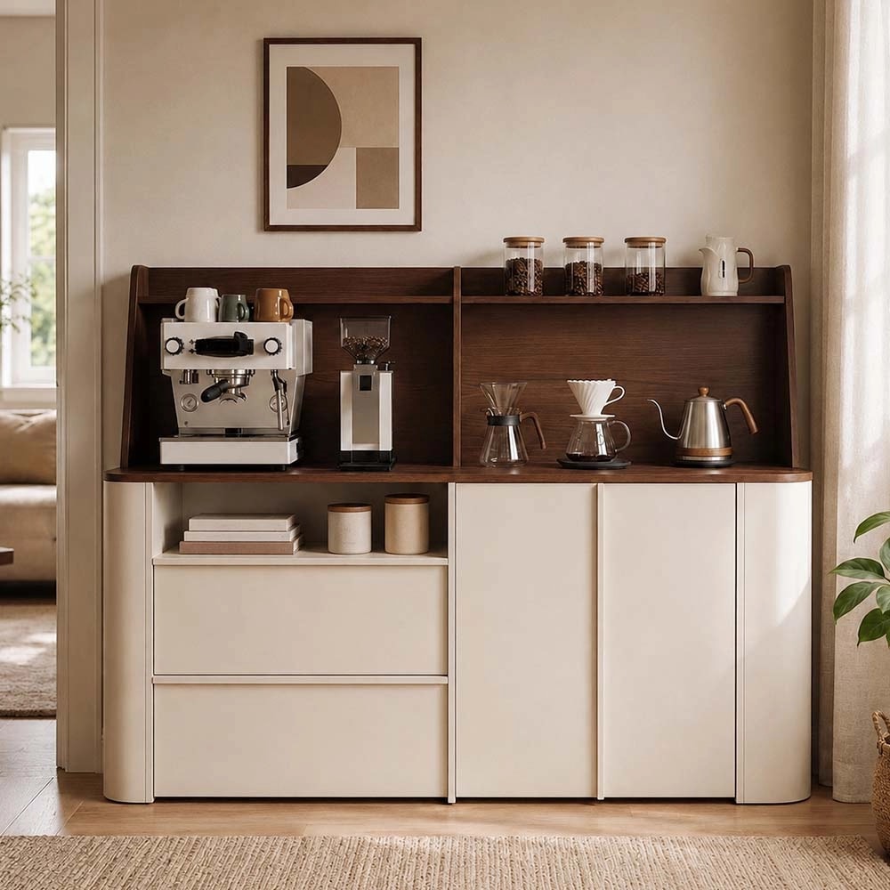 Mid-century Skeletal Line Cabinet lifestyle 1