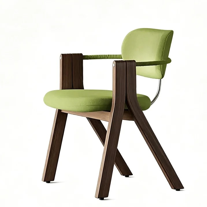 Wabi-sabi Padded Dining Chair lifestyle 1