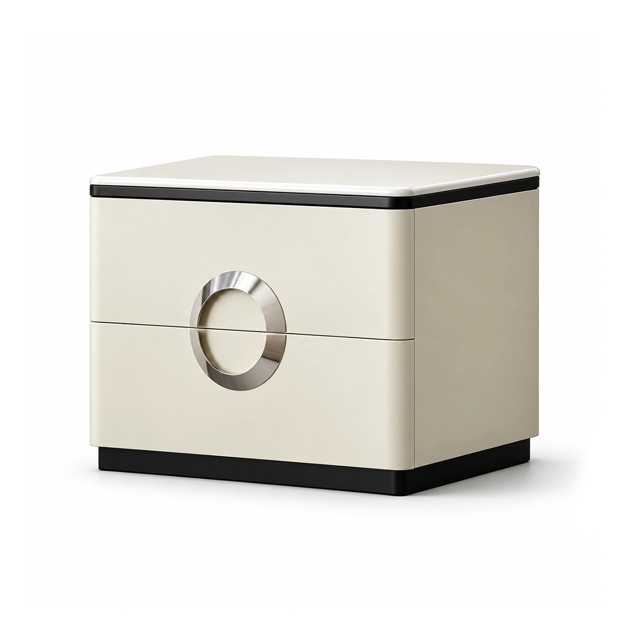 Minimalist Marble Top Nightstand lifestyle 2