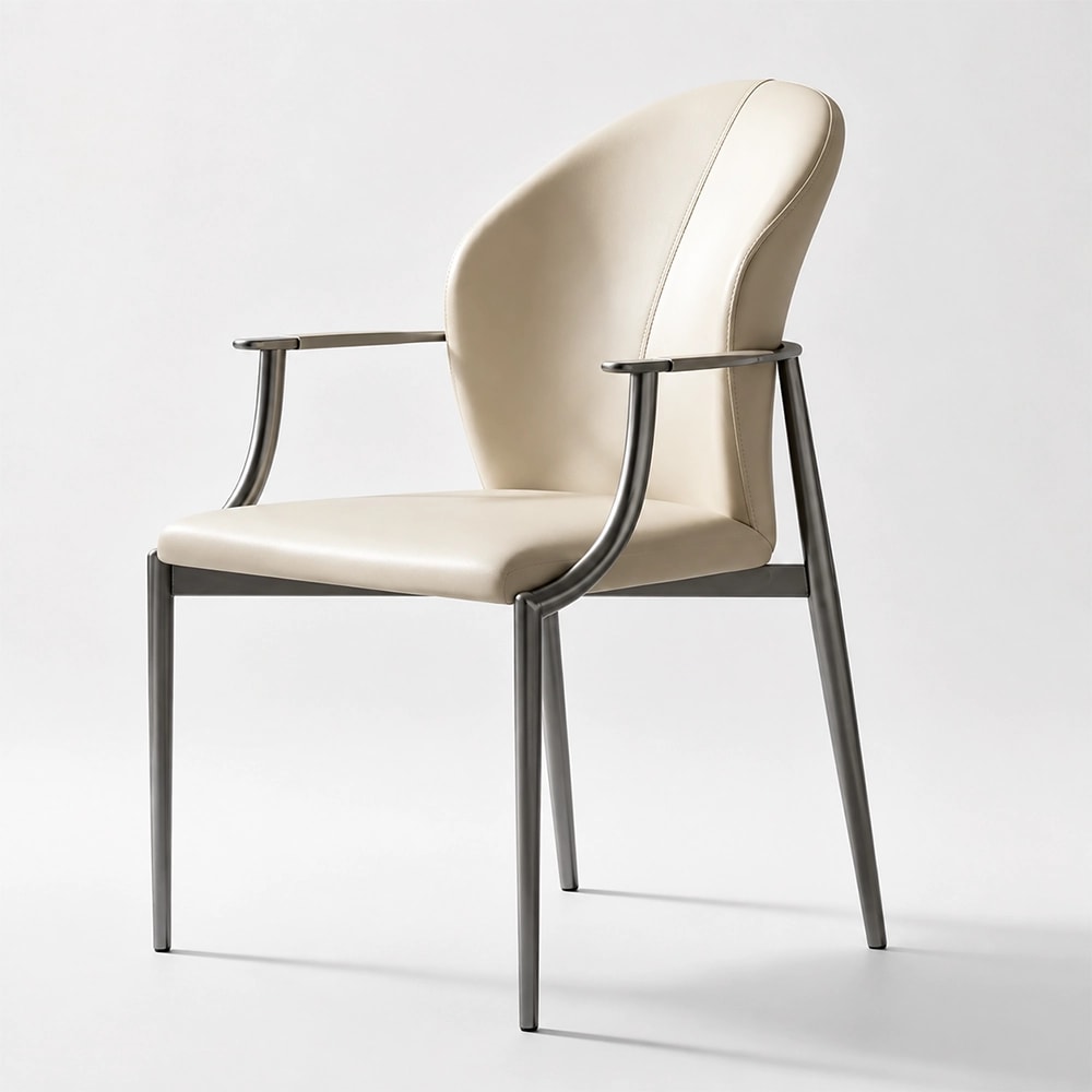 Leather Upholstered Dining Chair lifestyle 1