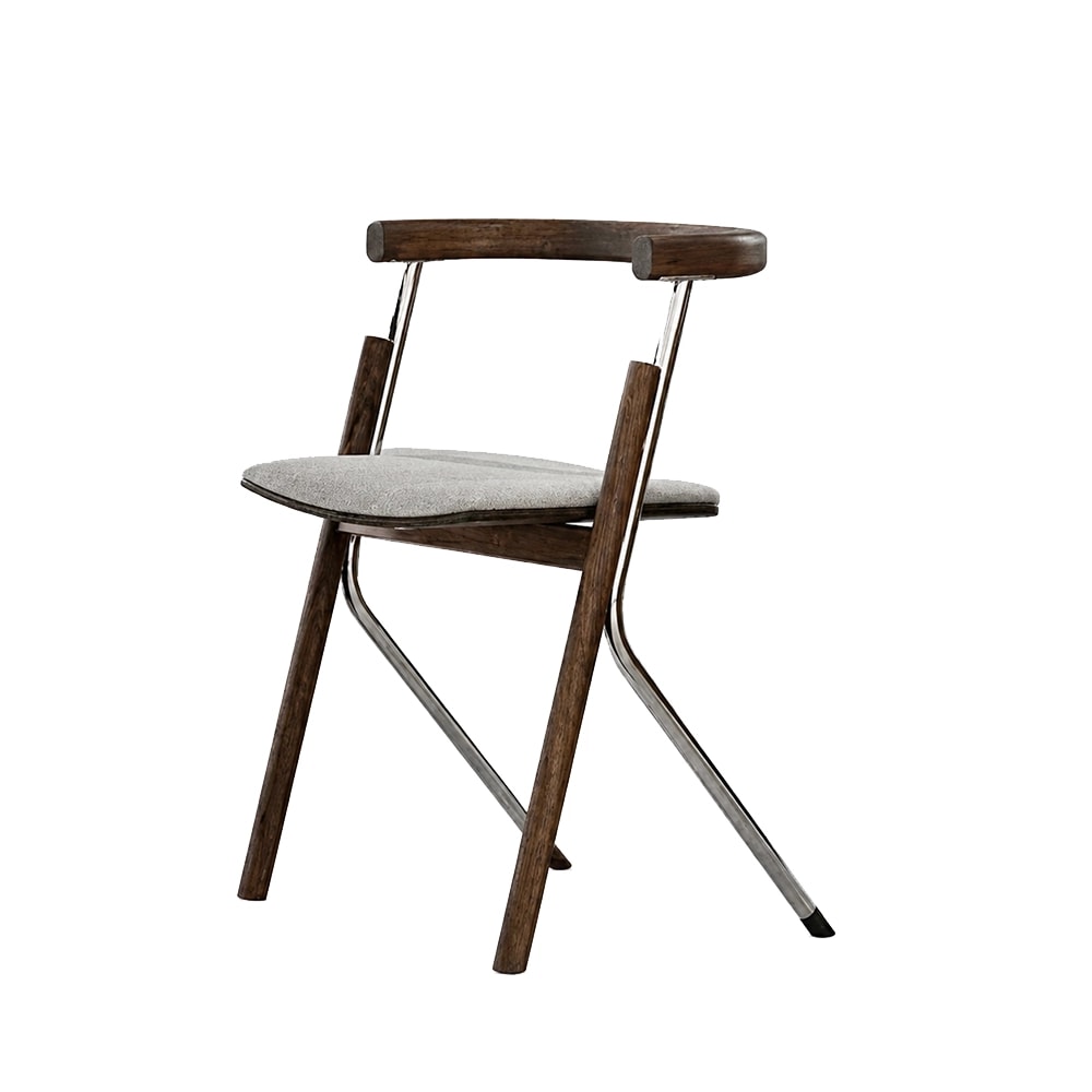 Armless Minimalist Dining Chair lifestyle 1