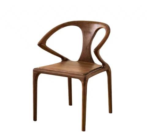 Sleek Open Back Dining Chair lifestyle 1