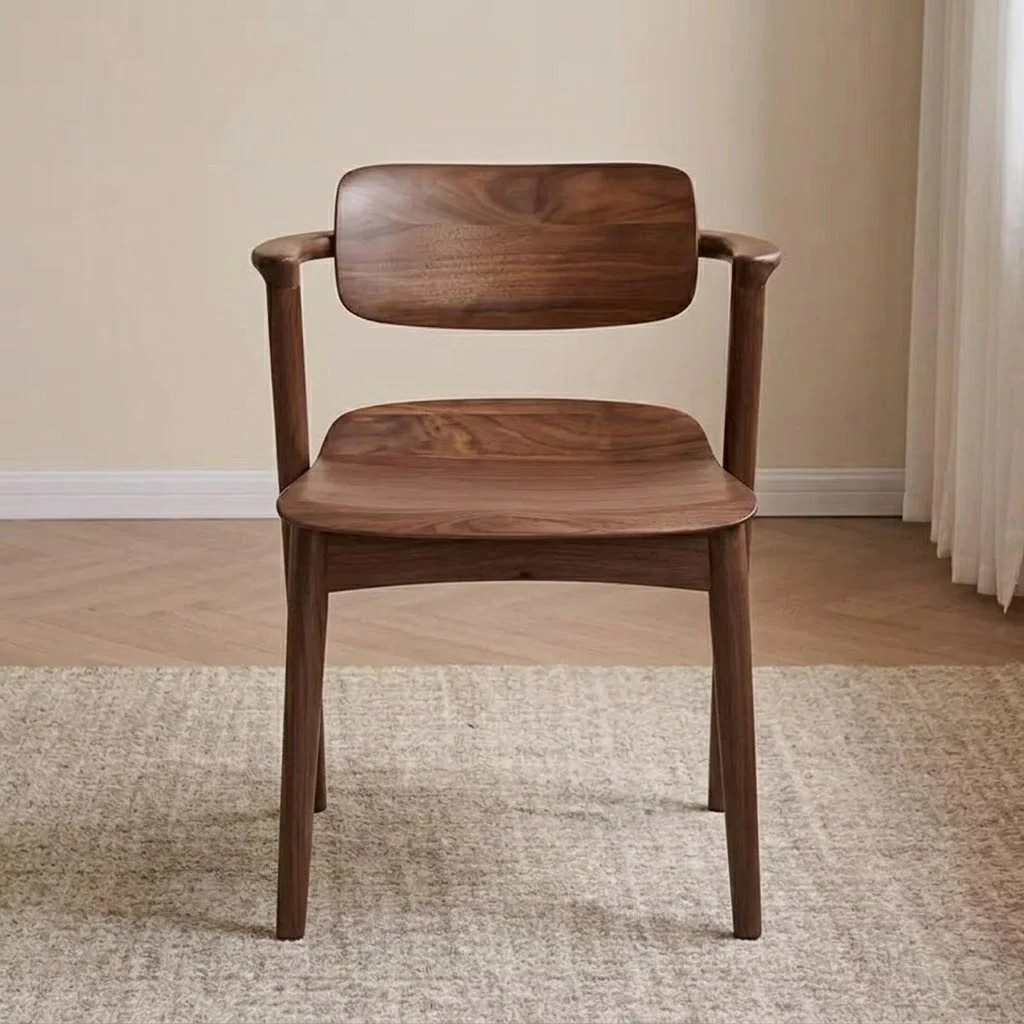 Solid Walnut Dining Chair lifestyle 1