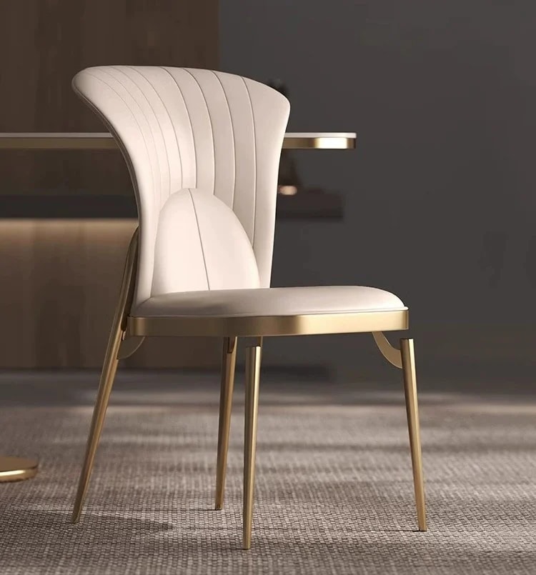 Gold Frame Dining Chair lifestyle 1
