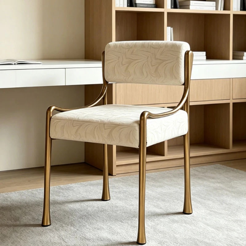 Openwork Upholstered Dining Chair lifestyle 1
