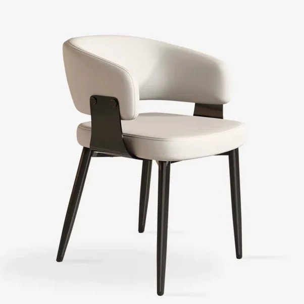 Faux Leather Dining Chair lifestyle 1