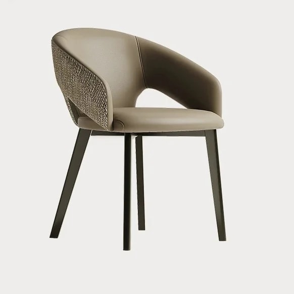 Italian Minimalist Dining Chair lifestyle 1