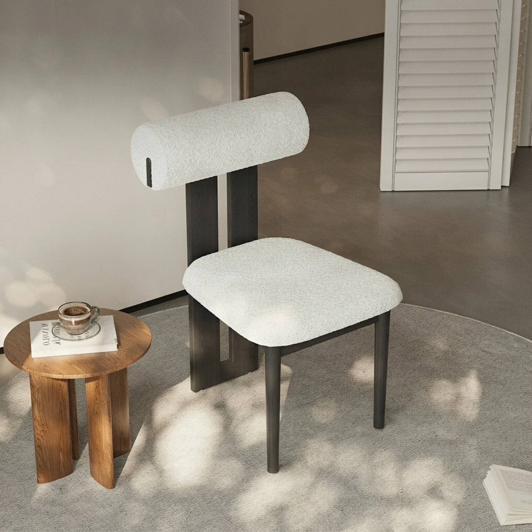 Minimalist Modern Dining Chair lifestyle 1
