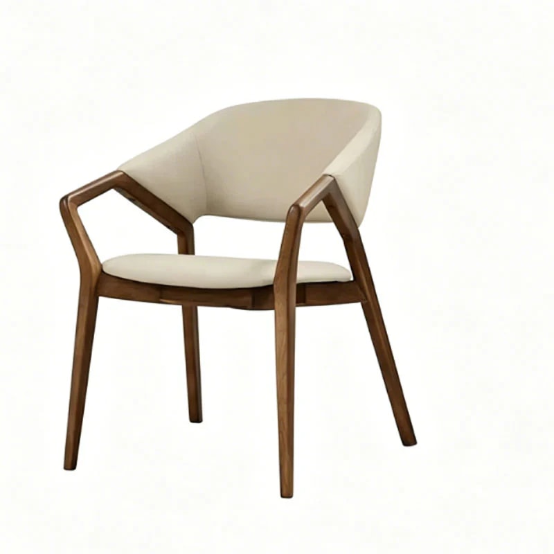 Upholstered Dining Chair with Armrests lifestyle 1