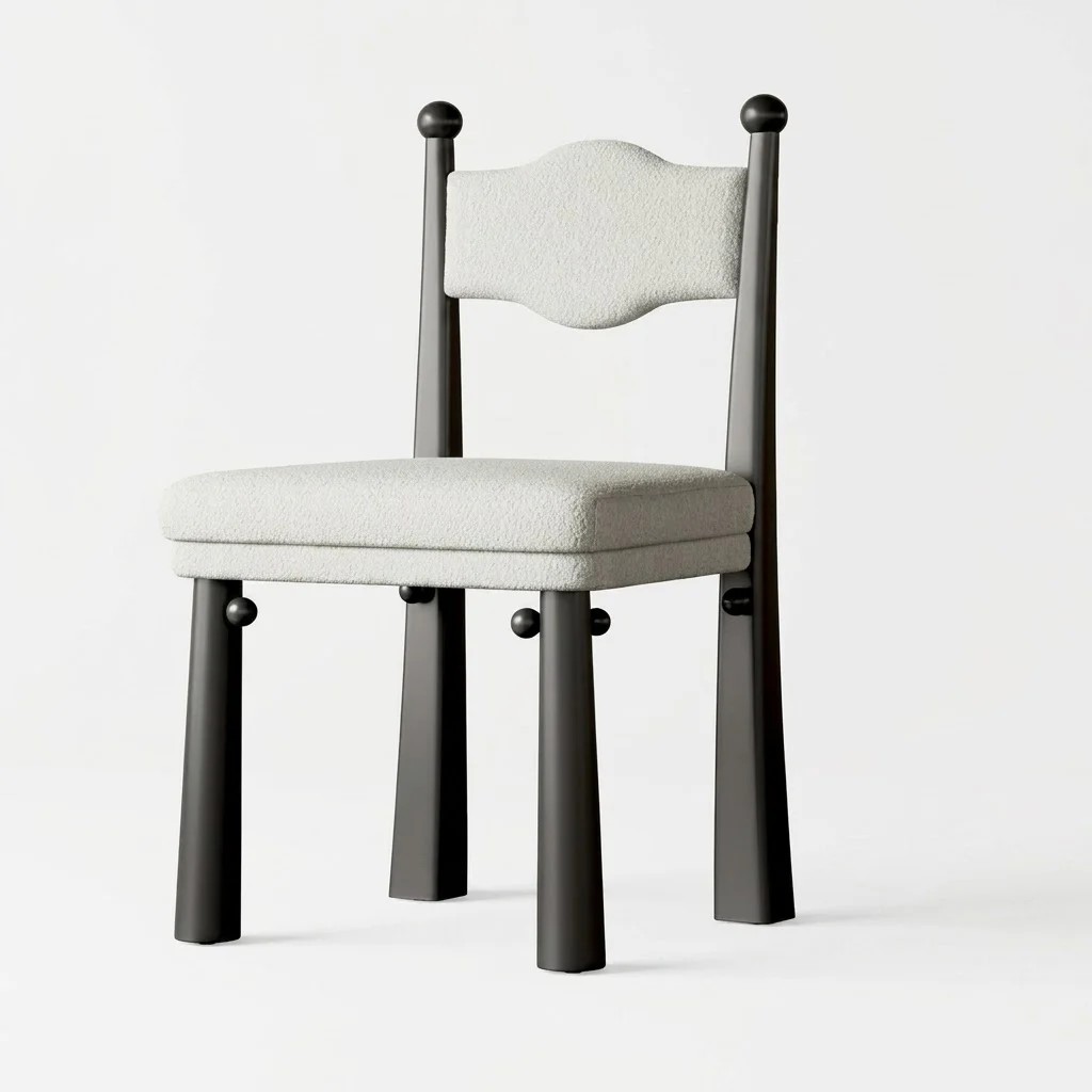 Minimalist Wooden Dining Chair lifestyle 1