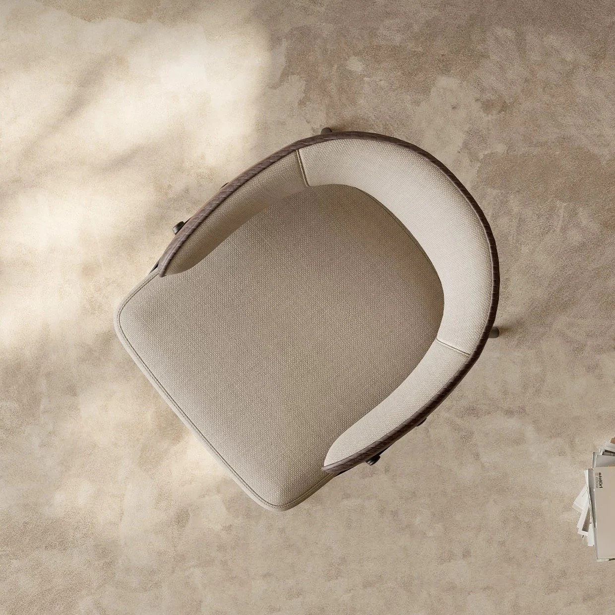 Minimalist Upholstered Dining Chair lifestyle 3