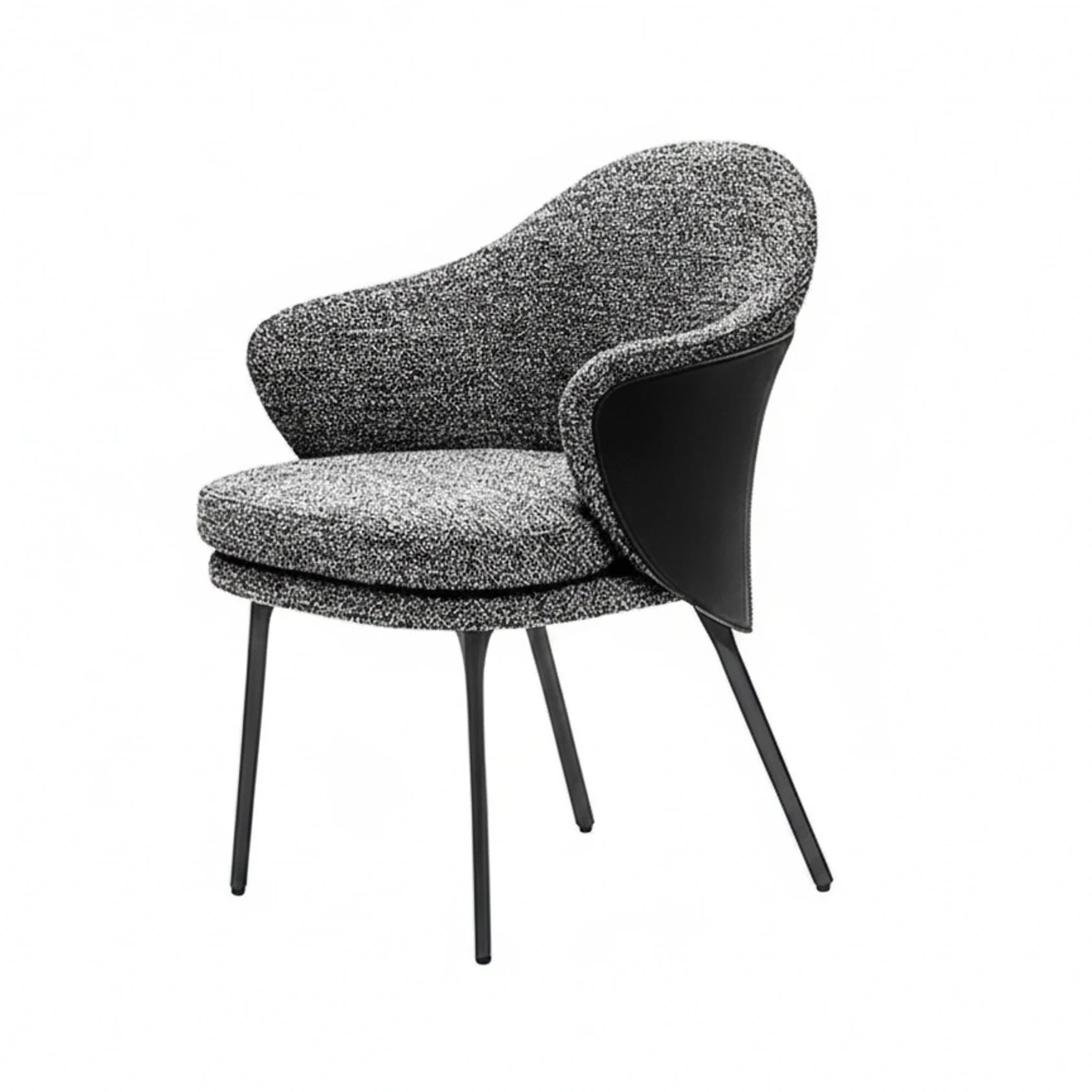 Saddle Leather Dining Armchair lifestyle 1