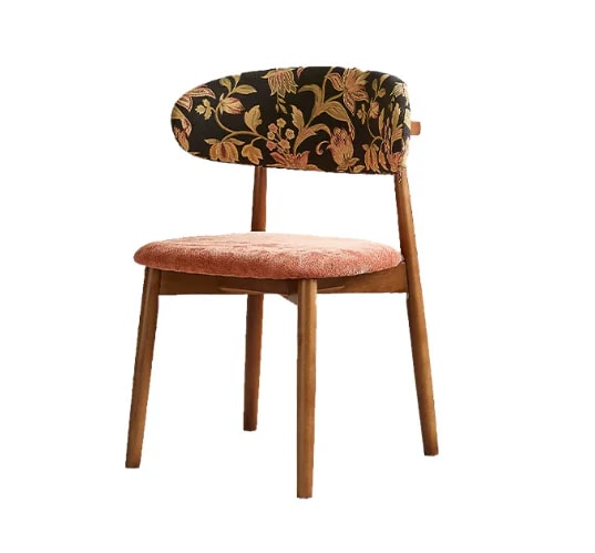 Vintage Upholstered Dining Chair lifestyle 1