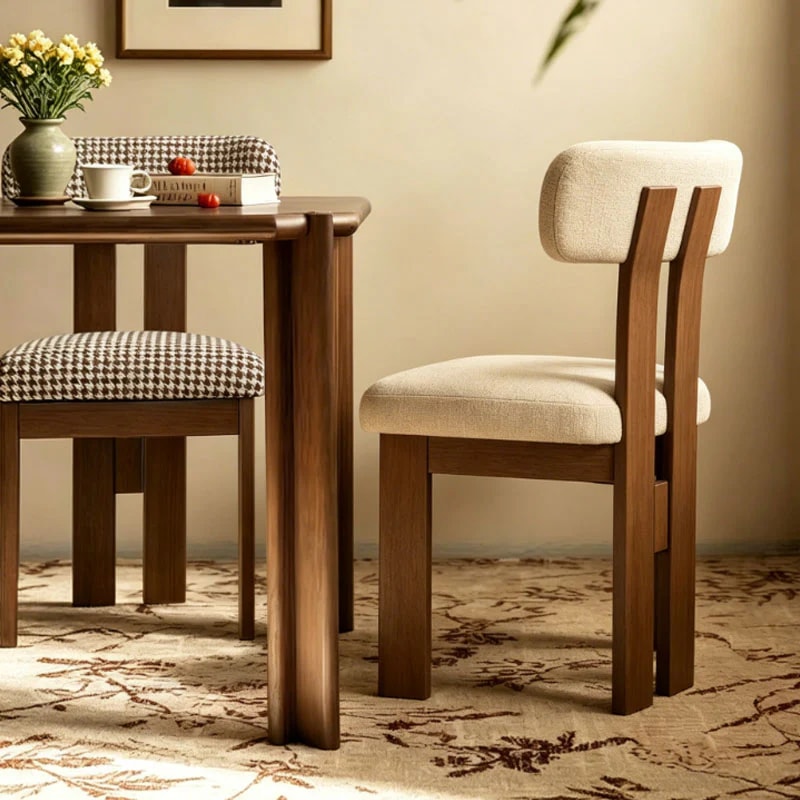 Curved Wooden Dining Chair lifestyle 3