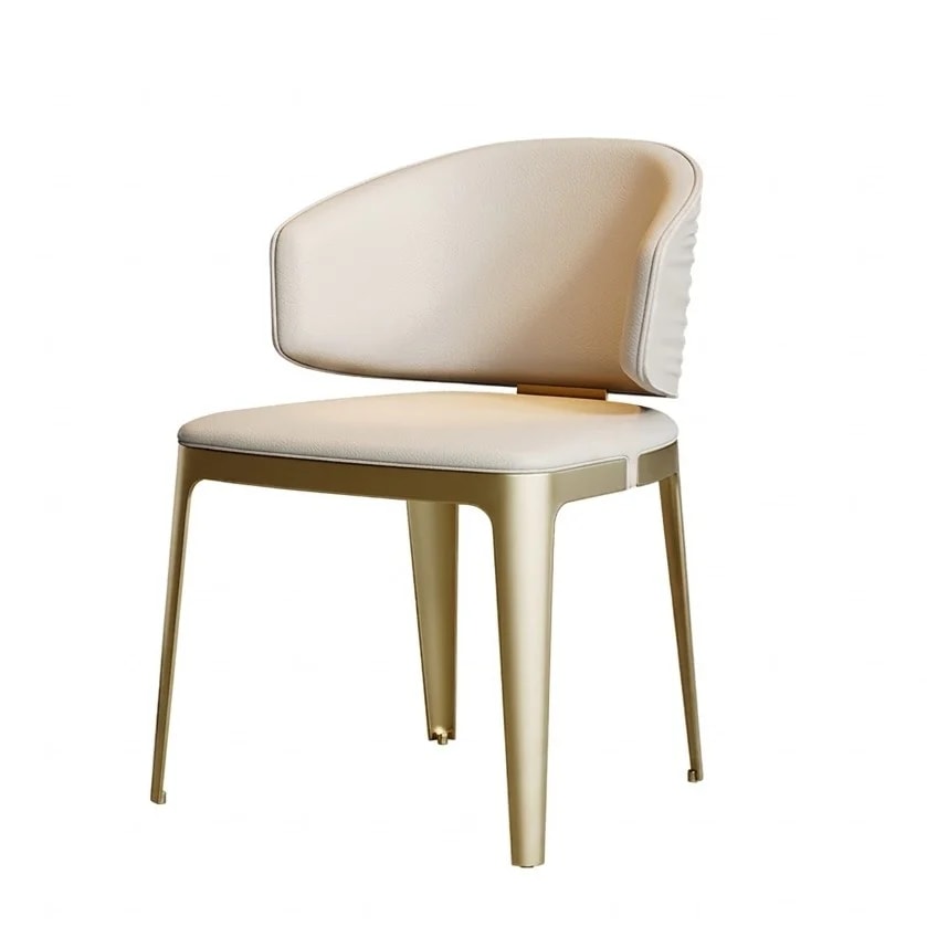 Wabi-Sabi Leather Dining Chair lifestyle 1