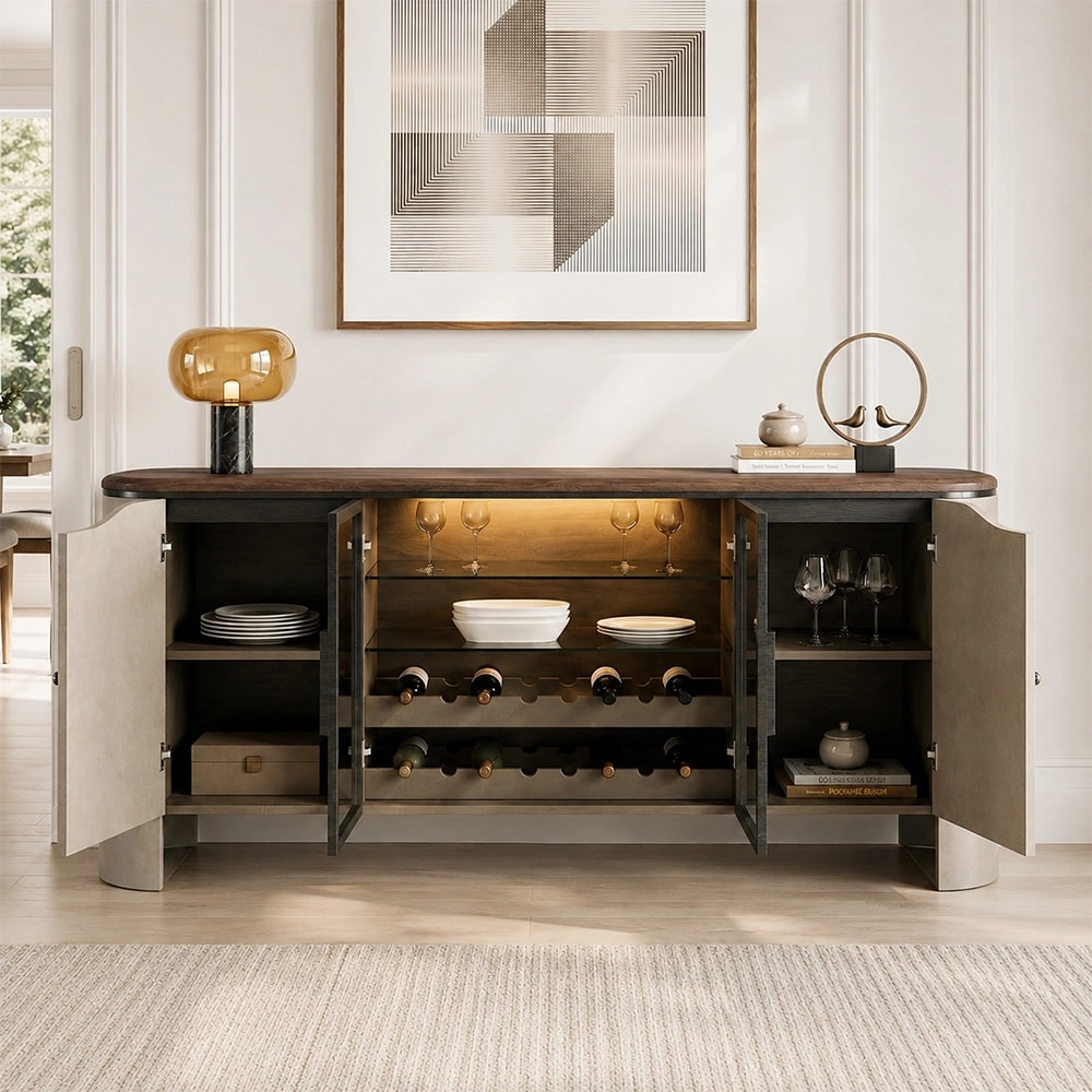 Minimalist Glass Display Cabinet lifestyle 3