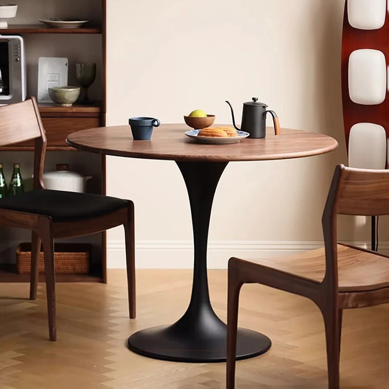 Rubberwood Tulip Dining Table lifestyle 2