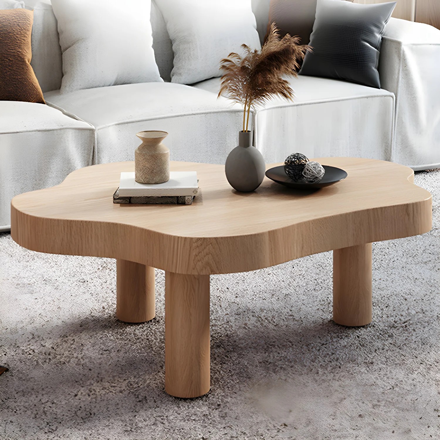 Cloud Sculptural Coffee Table lifestyle 3
