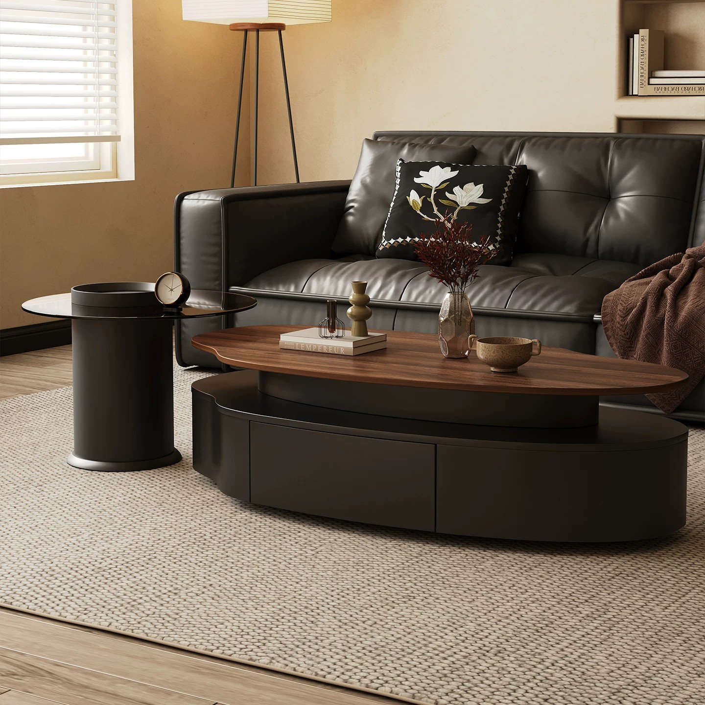 Mango-Style Tiered Coffee Table lifestyle 3