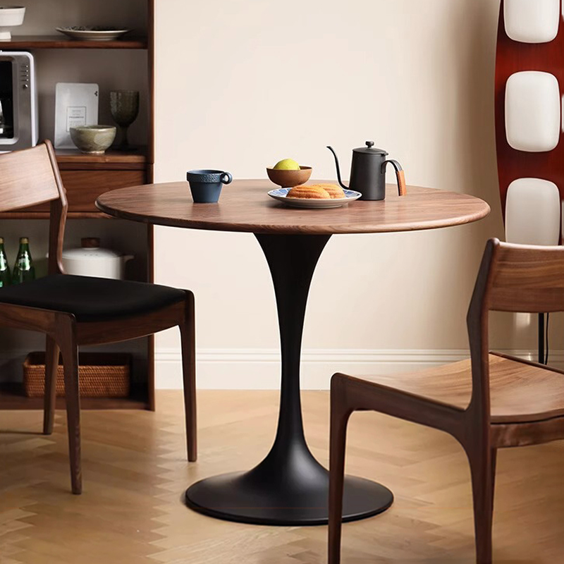 Rubberwood Tulip Dining Table lifestyle 2
