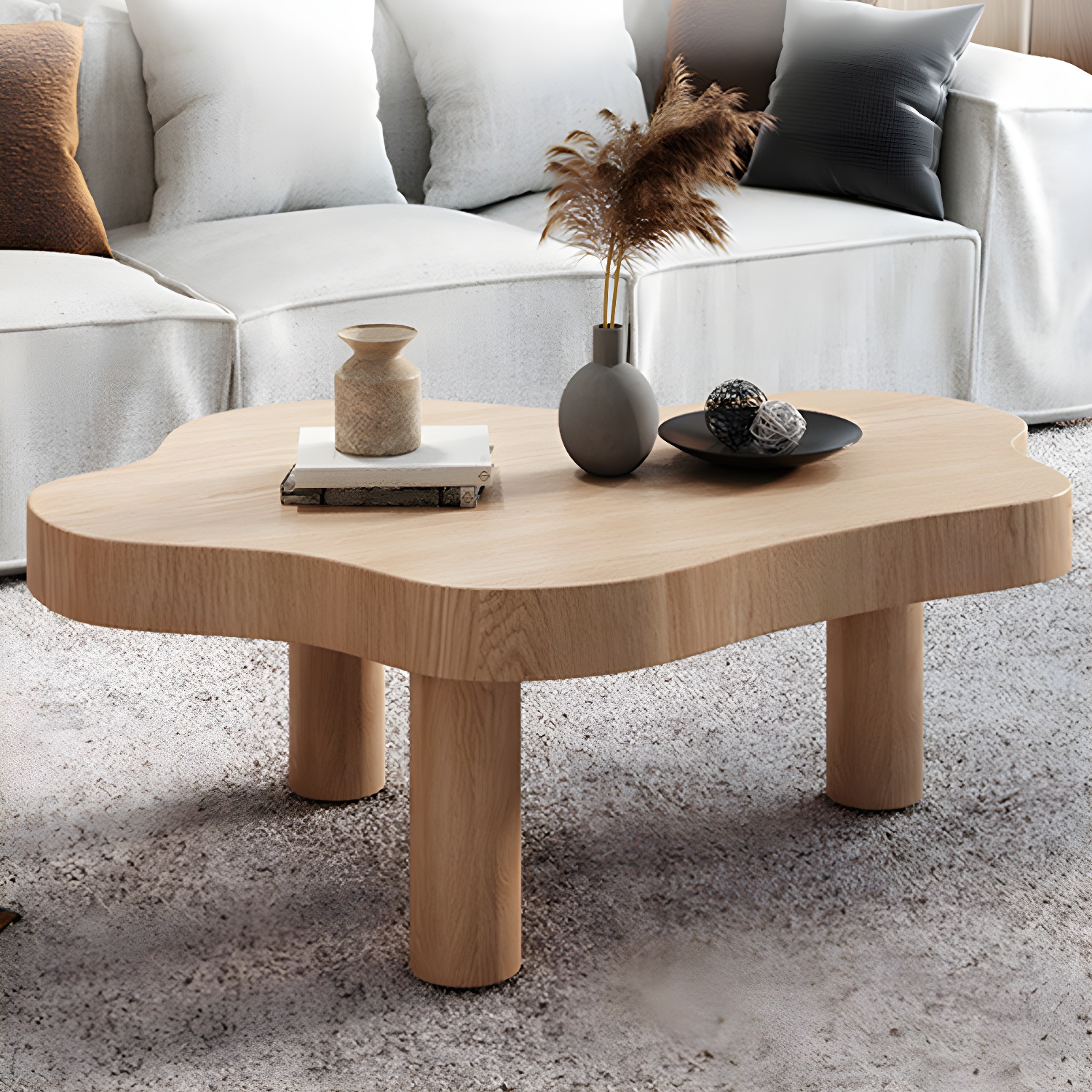 Cloud Sculptural Coffee Table lifestyle 3