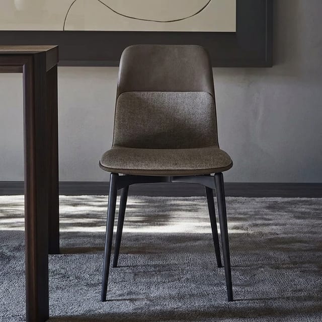 Modern Fabric Armless Dining Chair