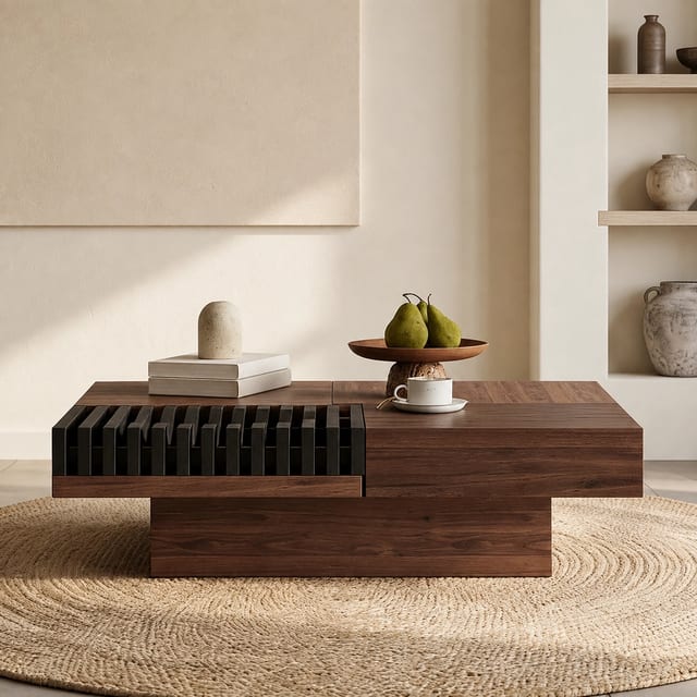 41.3" Modern Engineered Wood Coffee Table