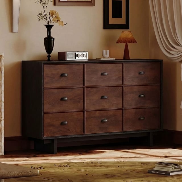 47.2" Modern Engineered Wood Sideboard with Storage