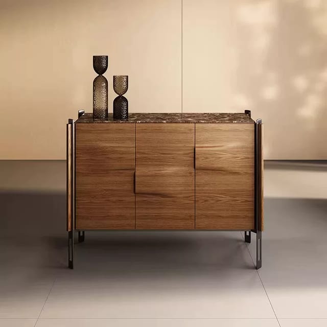 47.2" Luxury Plywood Shoe Cabinet with Doors