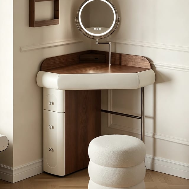 25.6" Modern Plywood Vanity with Power Sockets