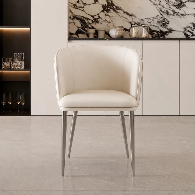 Contemporary PU Leather Dining Chair