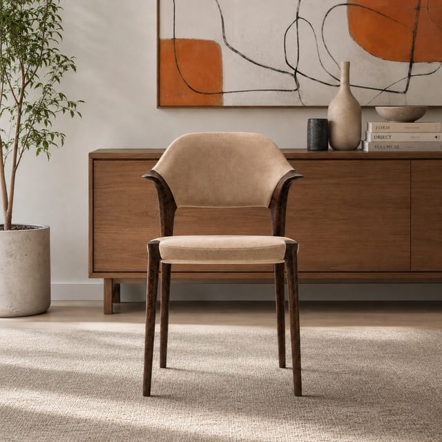 Modern Solid Wood Dining Chair