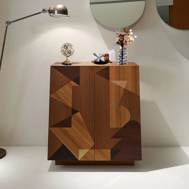 31.5" Modern Plywood Sideboard with Storage
