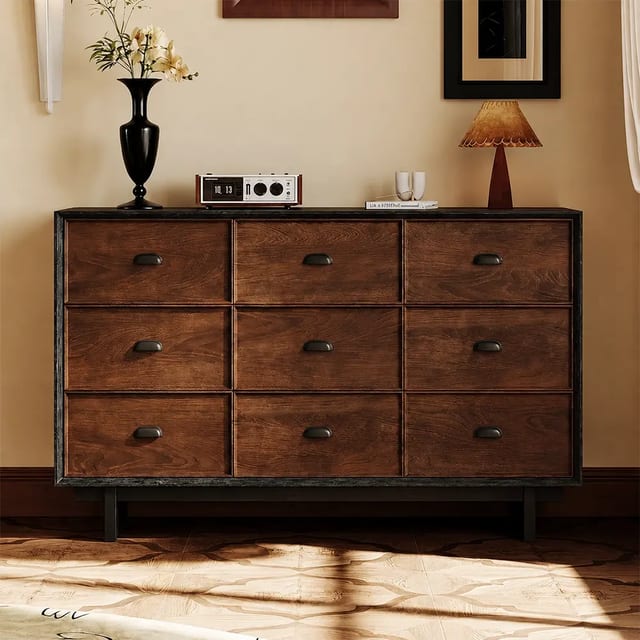 47.2" Modern Engineered Wood Sideboard with Storage