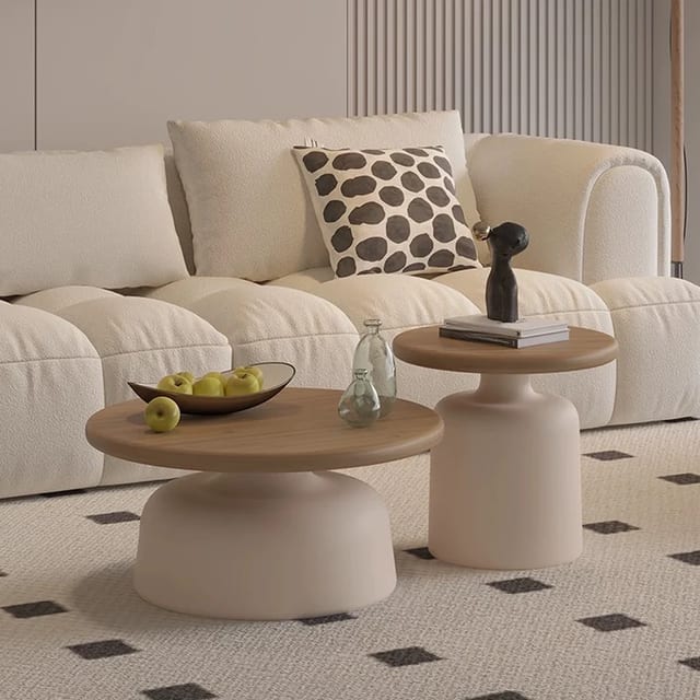 Contemporary Round Coffee Table