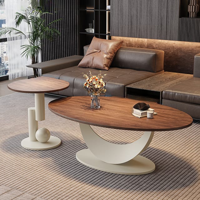 39.5" Contemporary Coffee Table Nesting