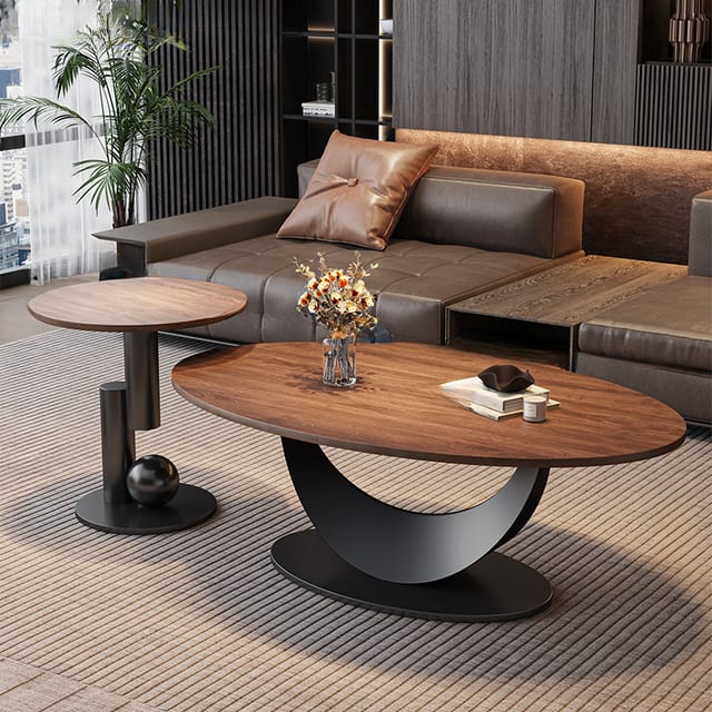 39.5" Contemporary Coffee Table Nesting