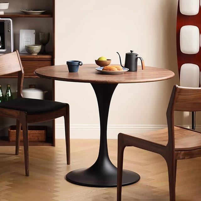 39.4" Mid-Century Modern Round Dining Table