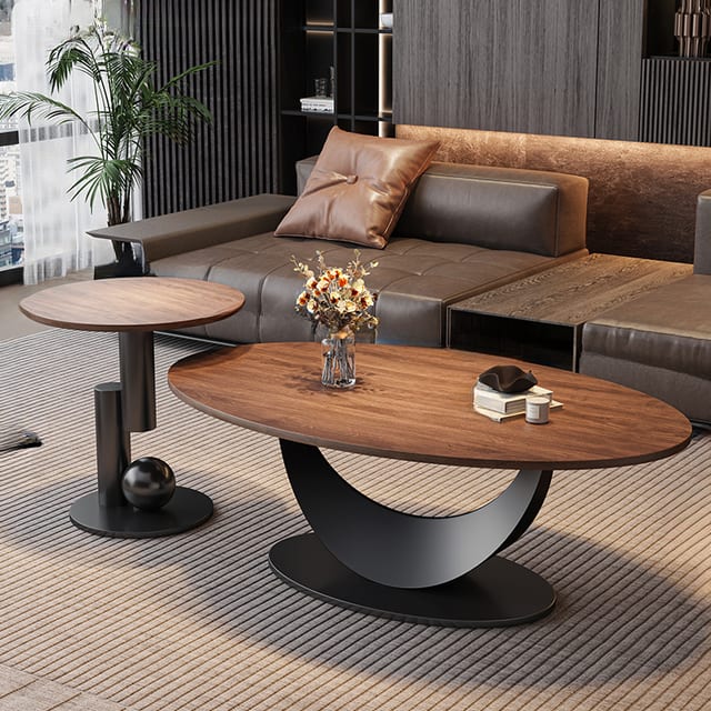 39.5" Contemporary Coffee Table Nesting
