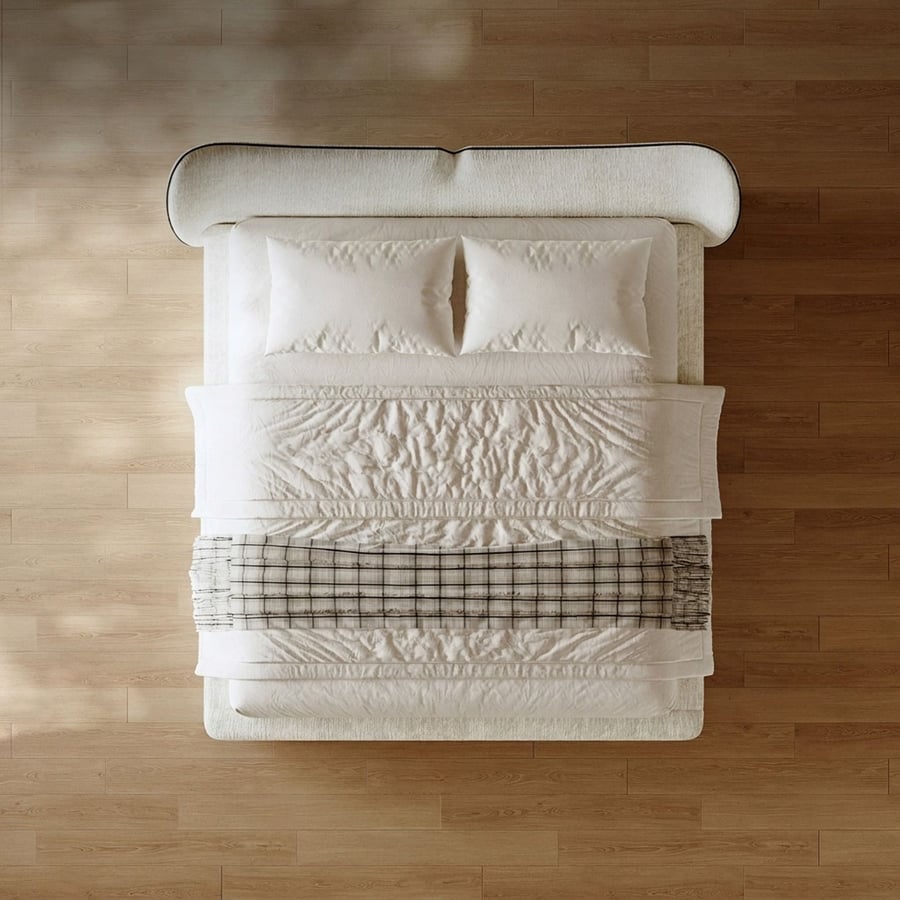 Mermaid Chenille Bed Frame