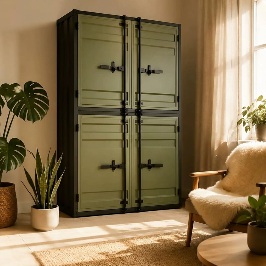 Industrial Container Storage Cabinet