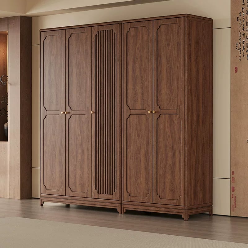 Vintage Black Walnut Wardrobe