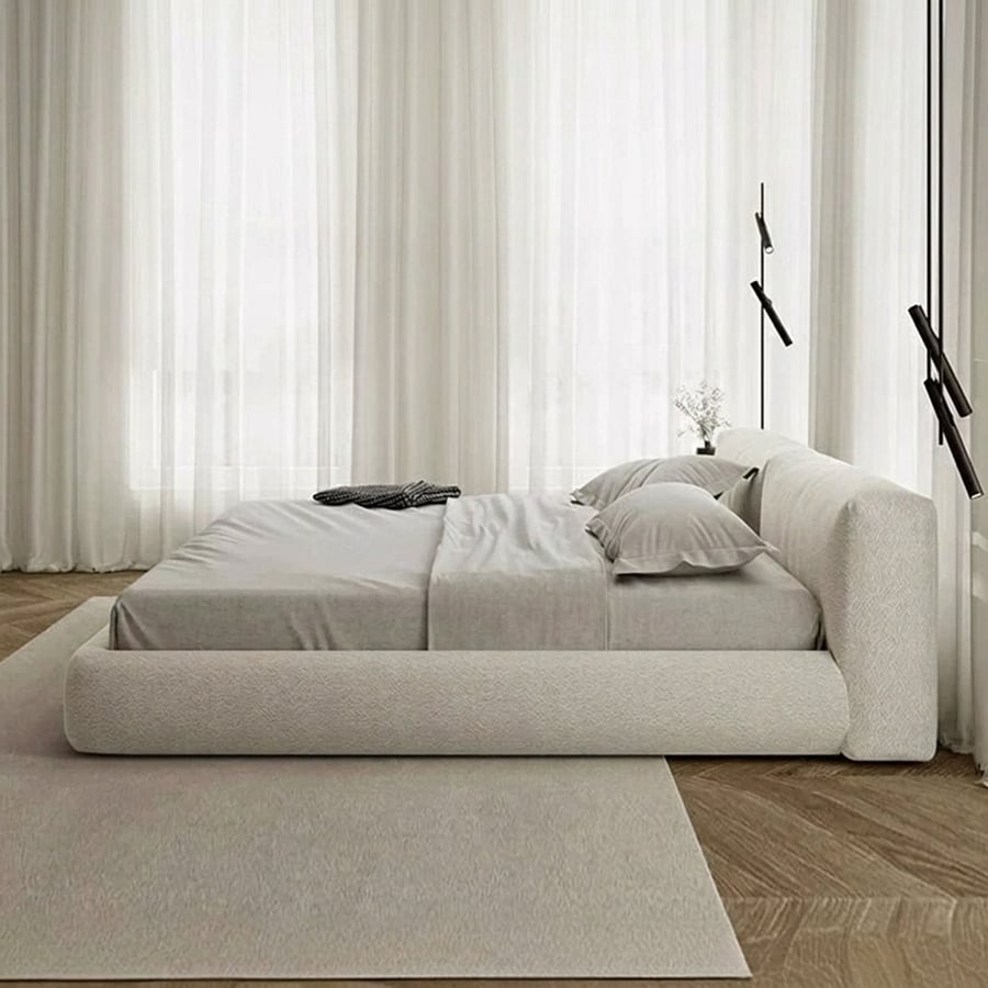 Minimalist Upholstered Bed Frame
