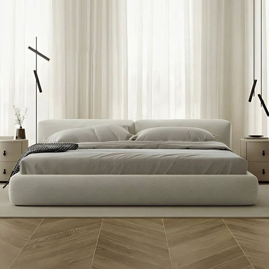 Minimalist Upholstered Bed Frame