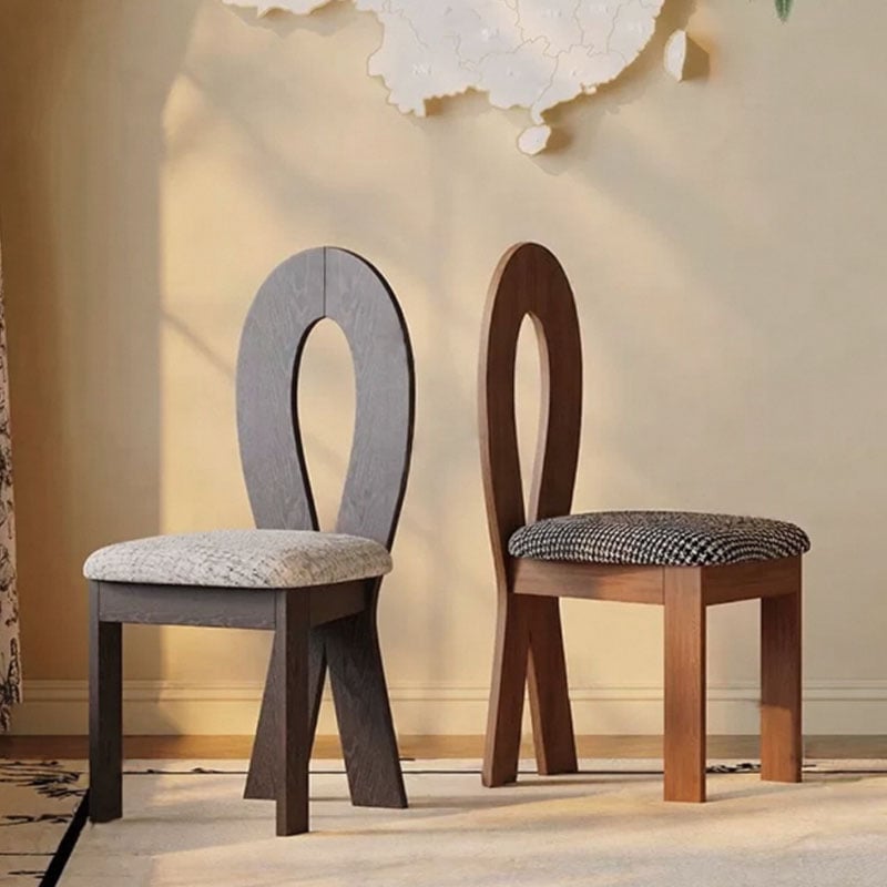 Retro Upholstered Dining Chair