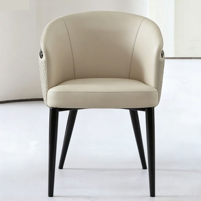 Upholstered Dining Chair with Arms
