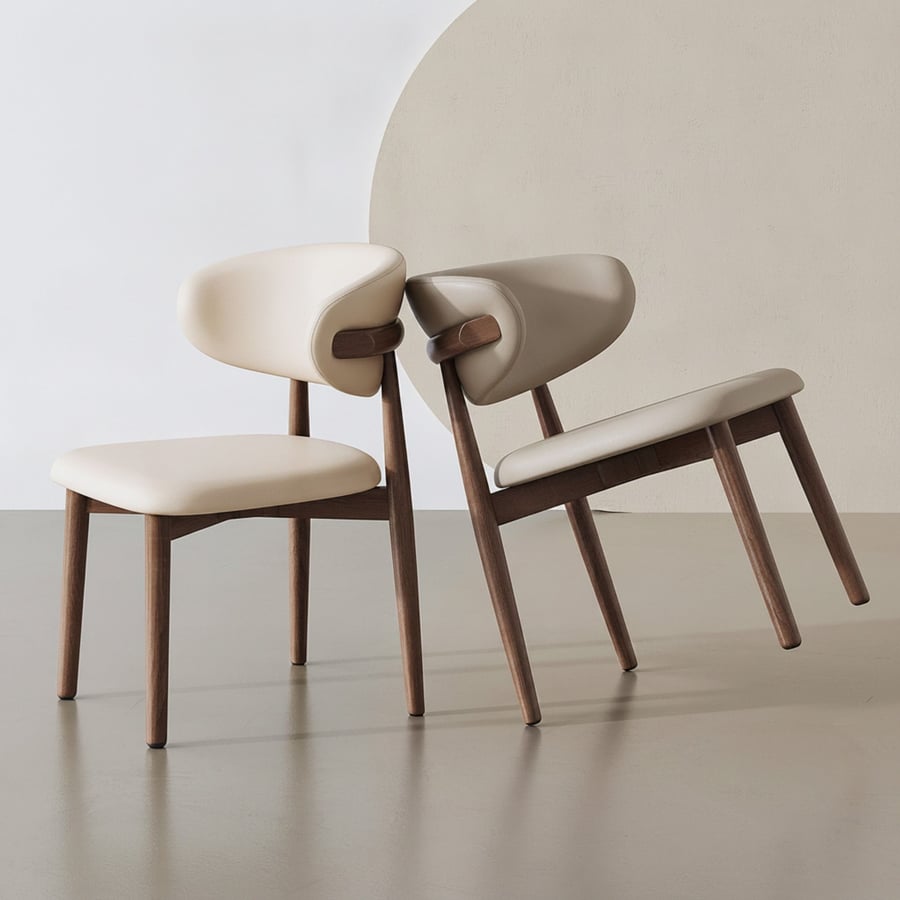 Minimalist Upholstered Dining Chair