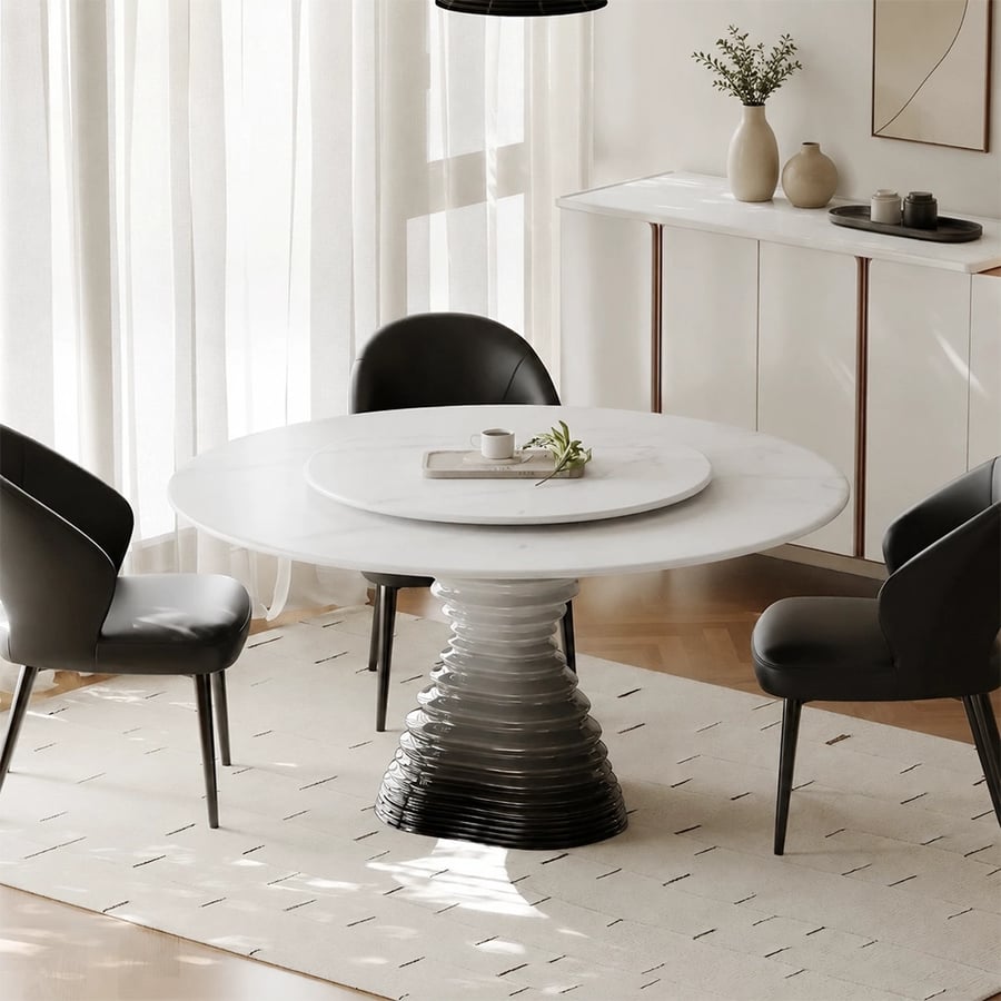 Gradient Marble Dining Table