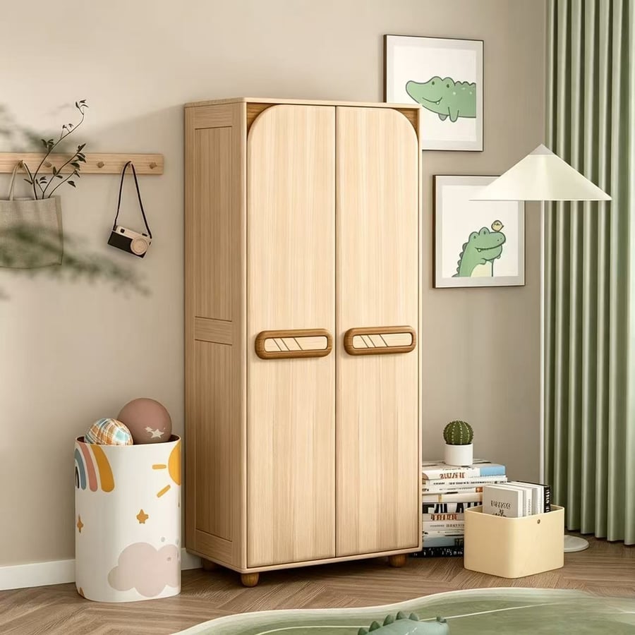 Minimalist Modern Double-Door Wardrobe