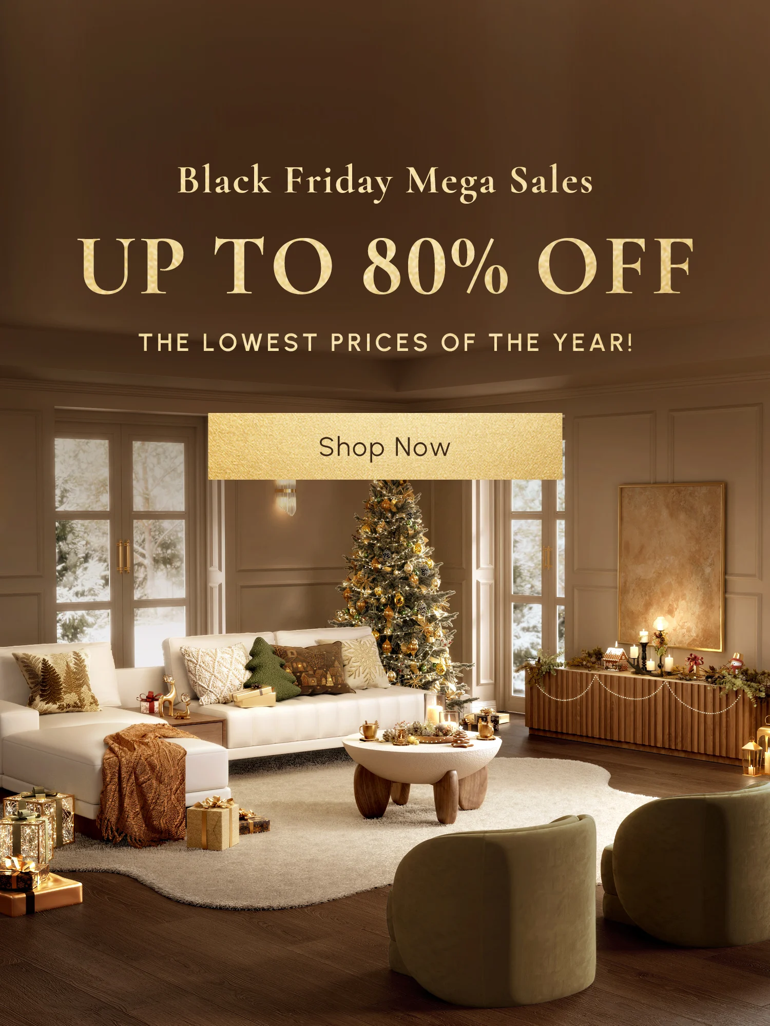 现代简约客厅，阳光透过落地窗洒在灰色布艺沙发上，营造温馨家居氛围